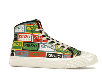 Kenzo School High Top Trainers Multi