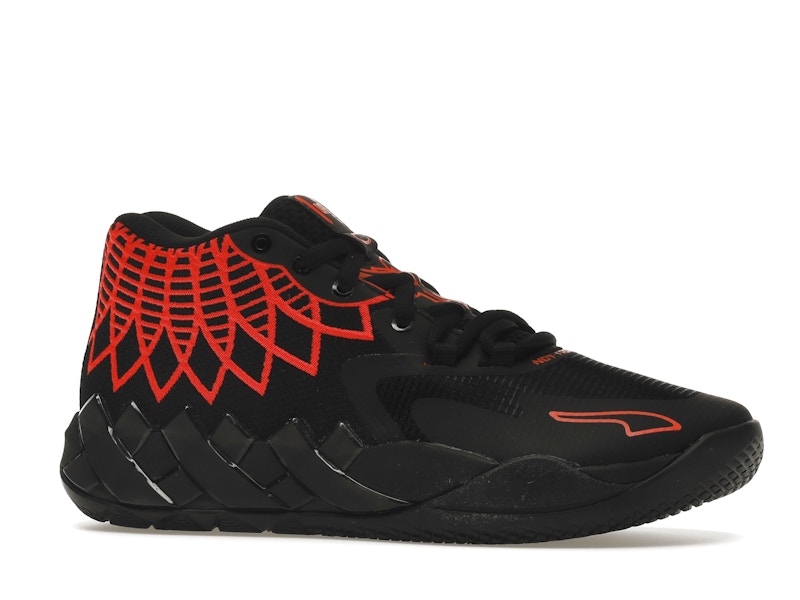 Puma LaMelo Ball MB.01 Black Red Blast (GS)