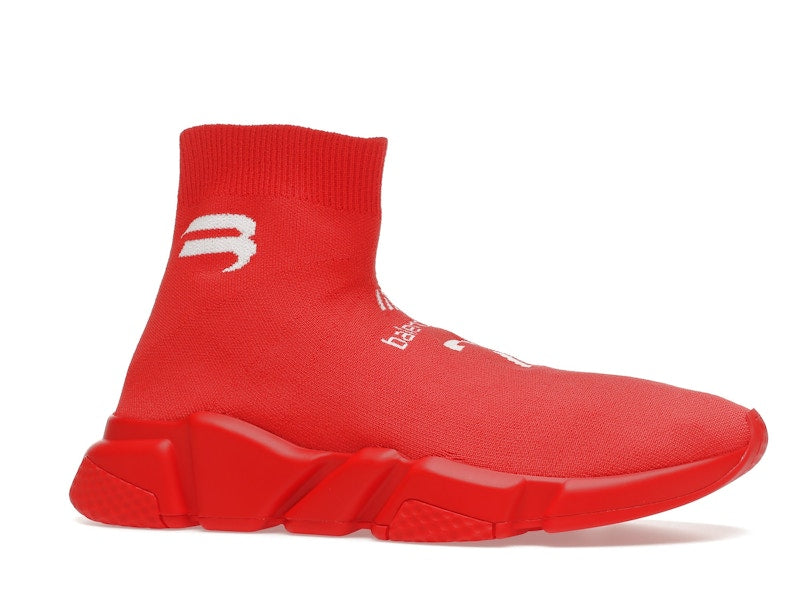 Balenciaga Speed Soccer Runner Intense Red White