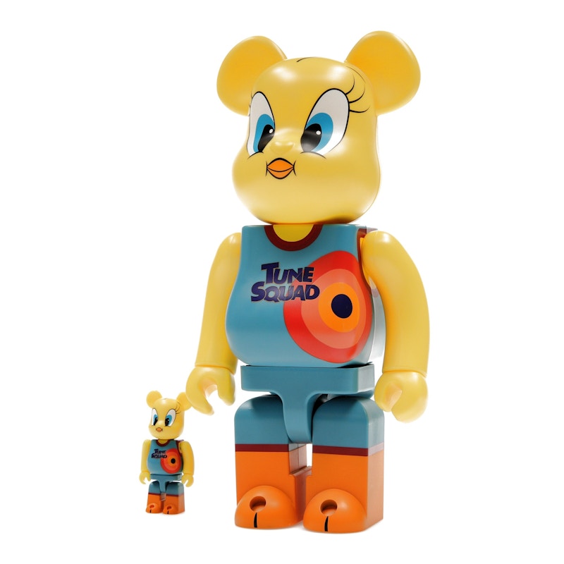 Bearbrick Space Jam: A New Legacy Tweety 100% & 400% Set