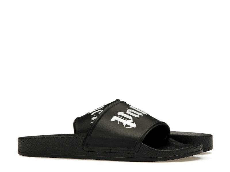 Palm Angels Pool Slides Black