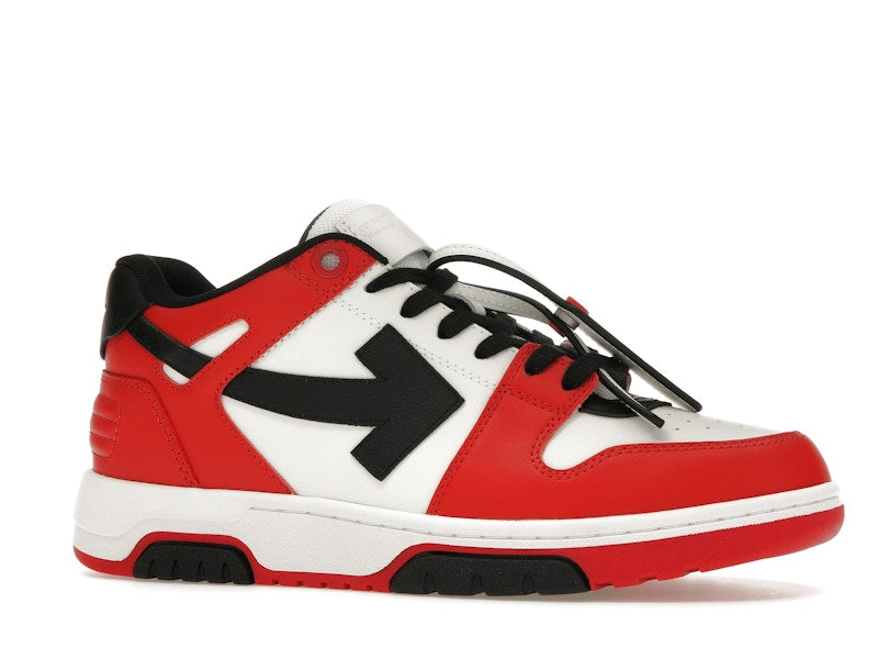 OFF-WHITE Out Of Office OOO Low Tops Red Black (2024)