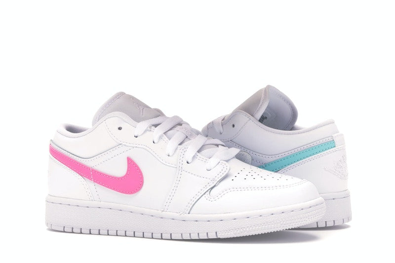 Jordan 1 Low White Neon (GS)