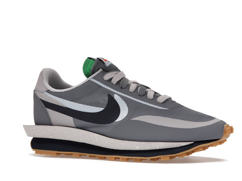 Nike LD Waffle sacai CLOT Kiss of Death 2 Cool Grey (NTWRK Special Packaging)