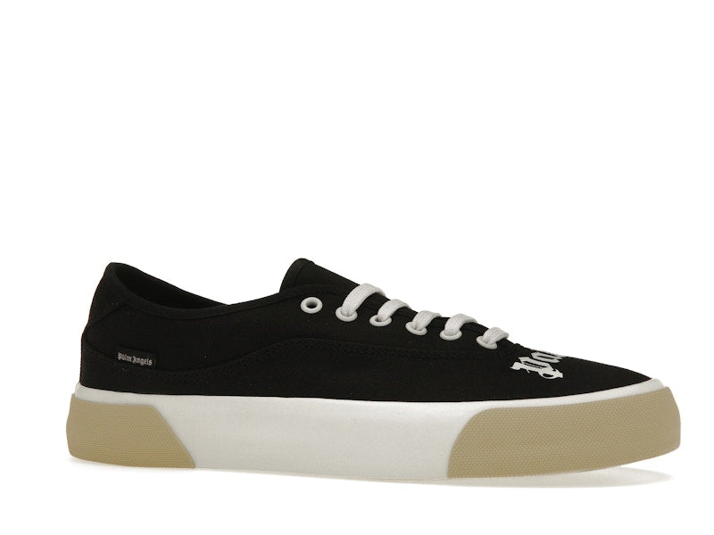 Palm Angels Low Top Logo Black White