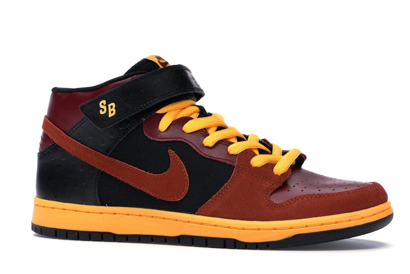 Nike SB Dunk Mid Ostrich Team Red