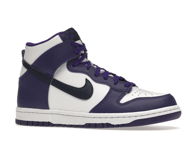 Nike Dunk High Electro Purple Midnight Navy (GS)