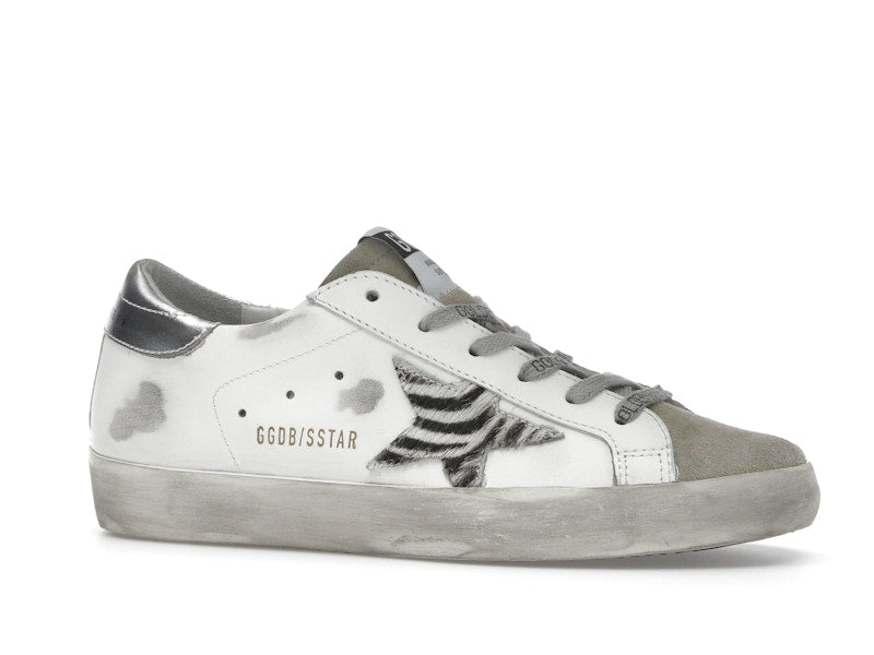 Golden Goose Super-Star Zebra Print Pony Skin Star (Women's)