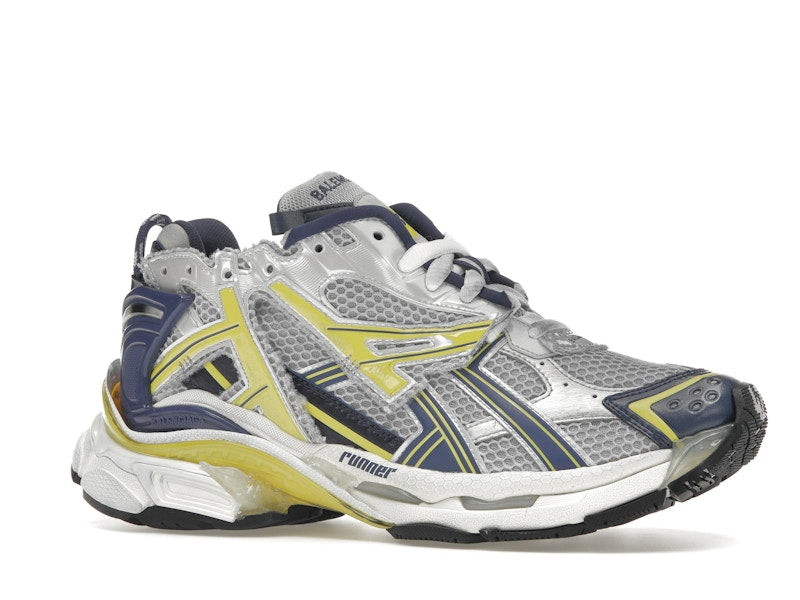 Balenciaga Runner White Blue Yellow Grey Black