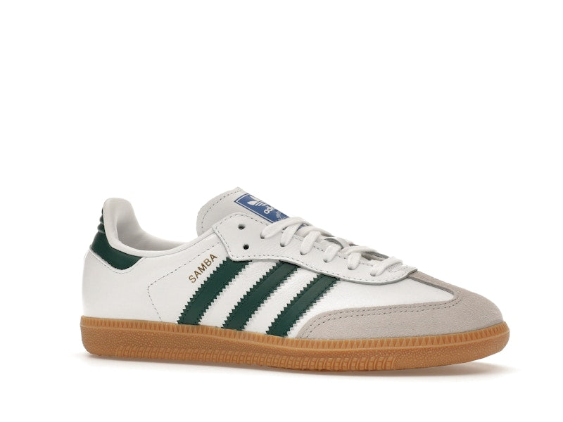 adidas Samba OG White Collegiate Green Gum (Kids)
