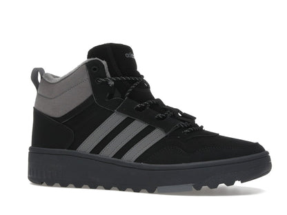 adidas Hoops 4.0 Mid Black Grey Four