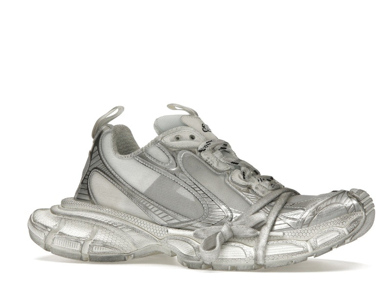 Balenciaga 3XL White Silver Summer Mesh