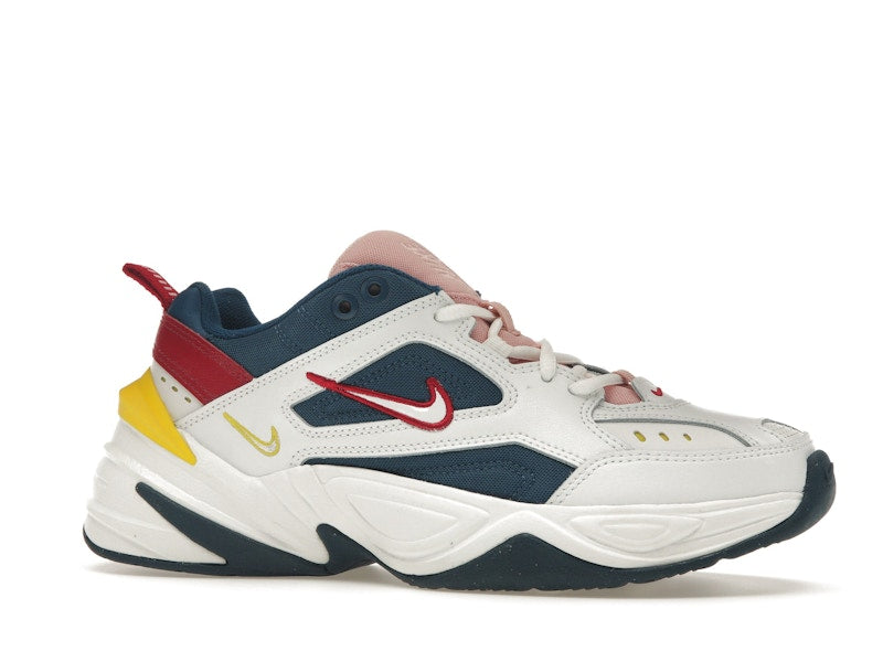 Nike M2K Tekno Blue Force Summit White Chrome Yellow (Women's)