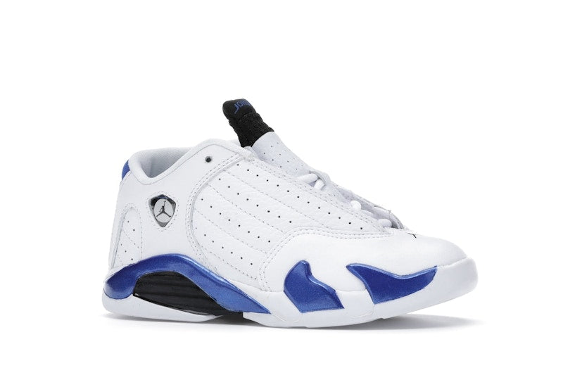 Jordan 14 Retro White Hyper Royal (TD)