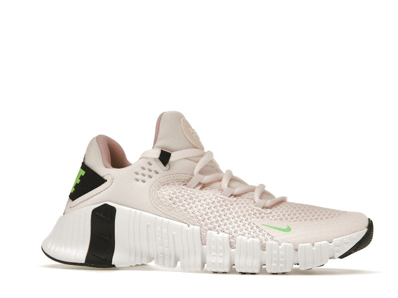 Nike Free Metcon 4 Light Soft Pink White Black Green Strike (Women's)