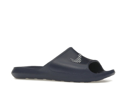 Nike Victori One Shower Slide Polka Dot Swoosh Midnight Navy