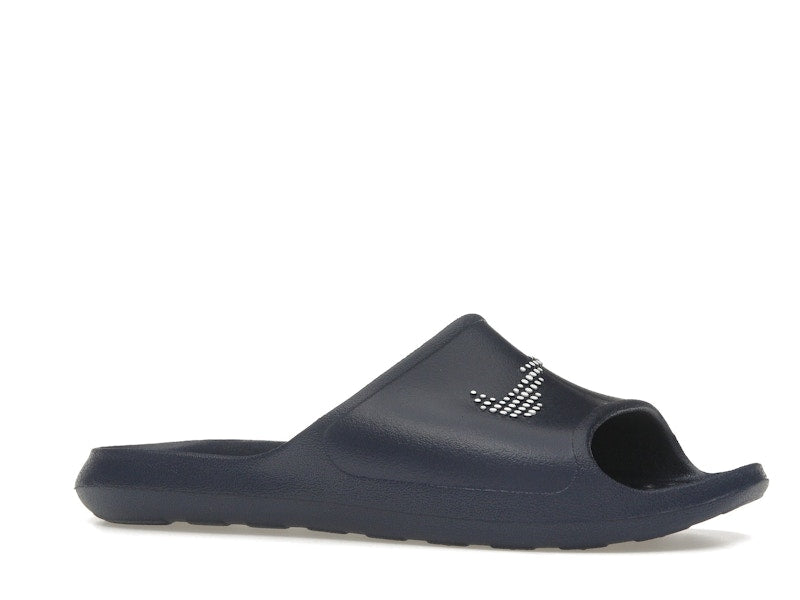 Nike Victori One Shower Slide Polka Dot Swoosh Midnight Navy