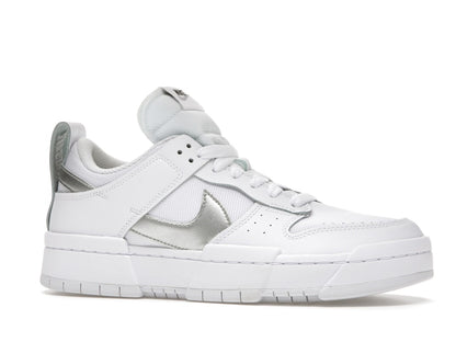Nike Dunk Low Disrupt White Silver (Women's)