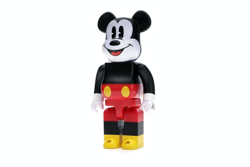 Bearbrick Mickey Mouse 400% Black