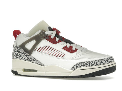 Jordan Spizike Low Sail Anthracite Coconut Milk Varsity Red