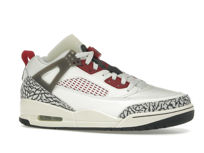 Jordan Spizike Low Sail Anthracite Coconut Milk Varsity Red