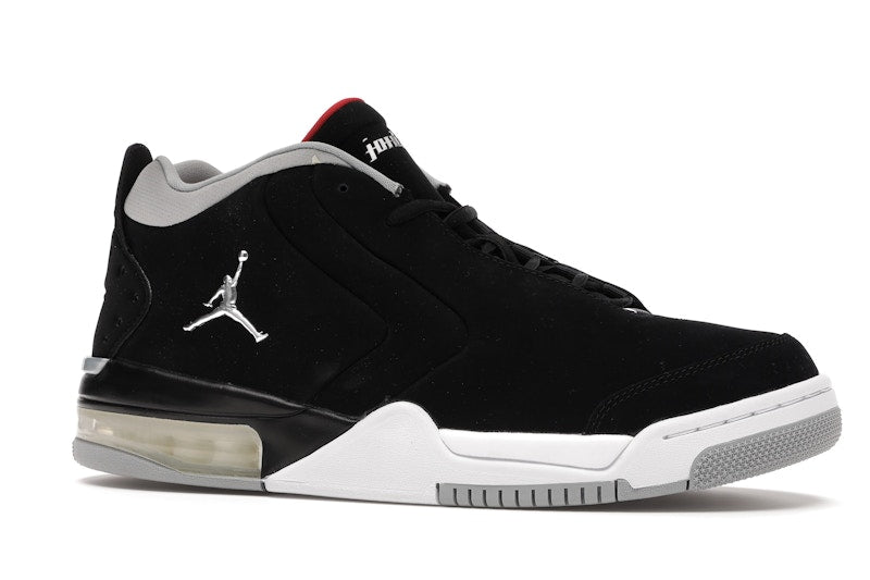 Jordan Big Fund Black Metallic Silver University Red