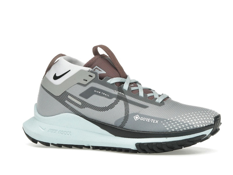Nike React Pegasus Trail 4 Gore-Tex Light Smoke Grey Glacier Blue Football Grey Black (Women's)
