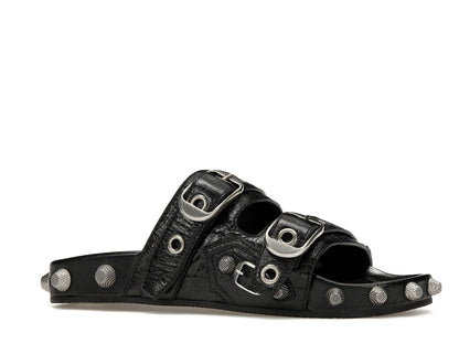 Balenciaga Cagole Sandals Black