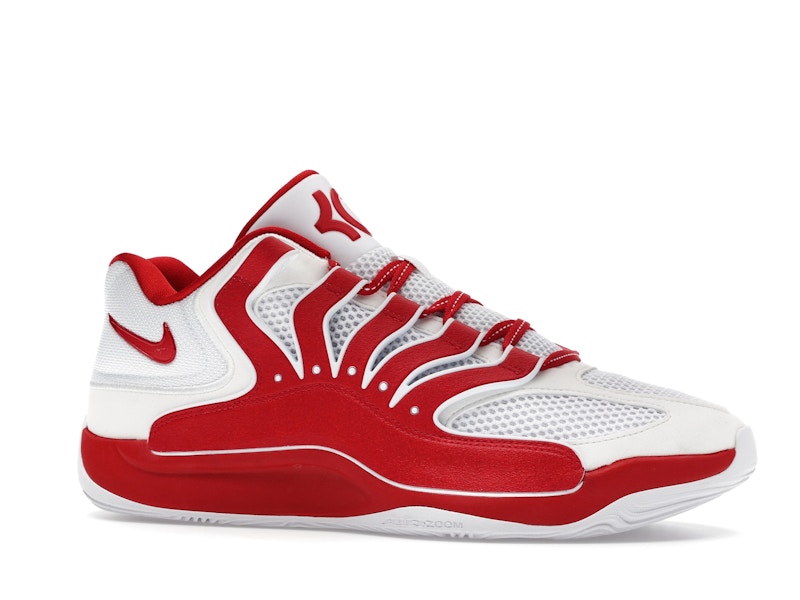 Nike KD 18 TB White University Red