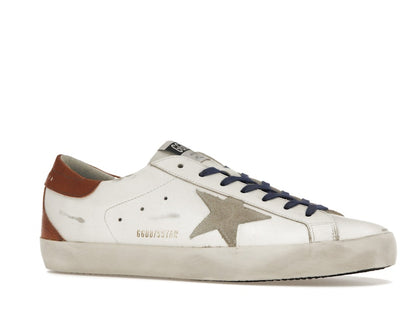 Golden Goose Super-Star White Ice Brown Blue