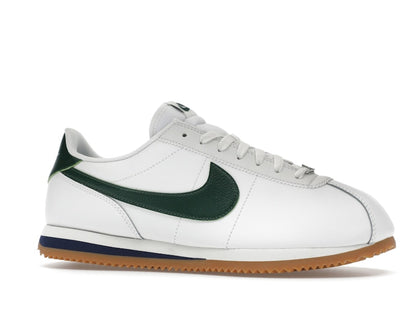 Nike Cortez Leather Summit White Fir Midnight Navy