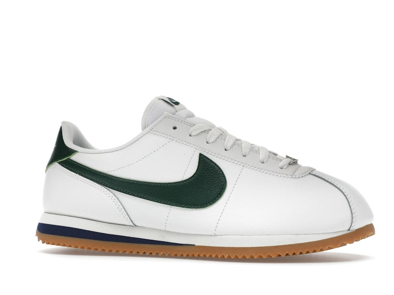 Nike Cortez Leather Summit White Fir Midnight Navy