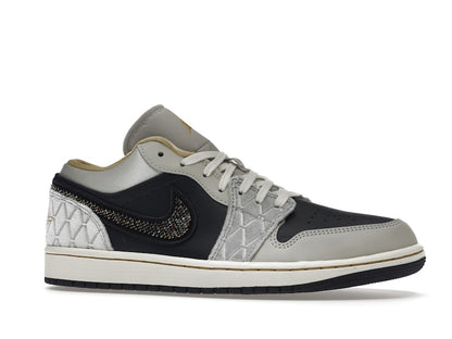 Jordan 1 Low Beaded Swoosh