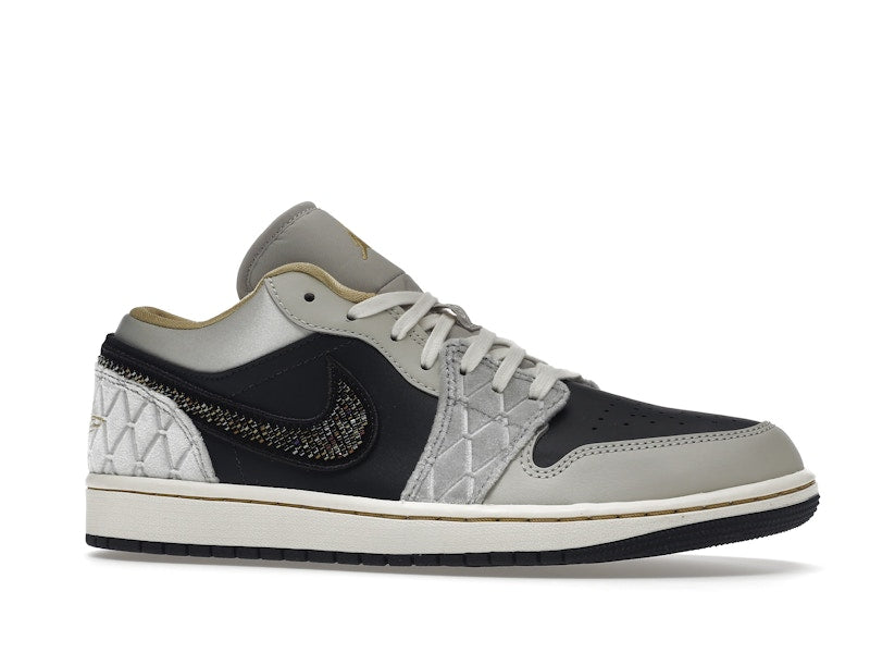 Jordan 1 Low Beaded Swoosh