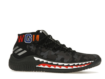 adidas Dame 4 A Bathing Ape Black