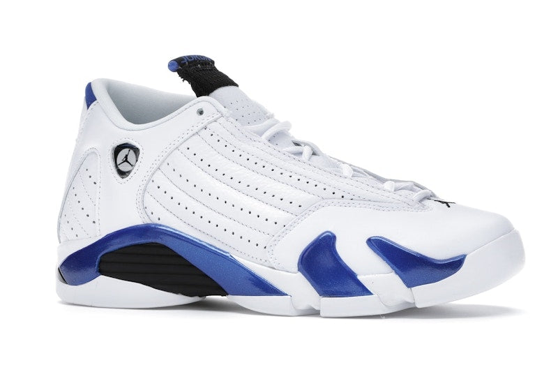Jordan 14 Retro White Hyper Royal (GS)
