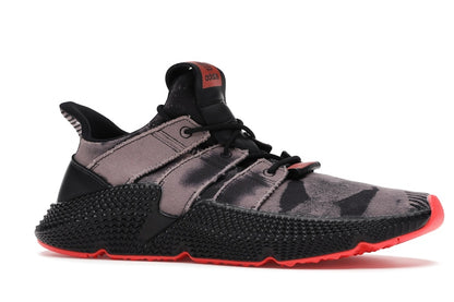 adidas Prophere Bleached Black Solar Red
