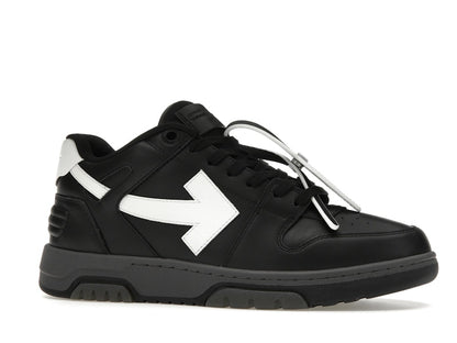 OFF-WHITE Out Of Office OOO Low Tops Black Grey White FW23