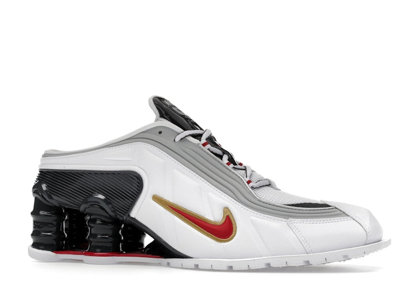 Nike Shox MR4 Mule Martine Rose Metallic Platinum Varsity Red (Women's)