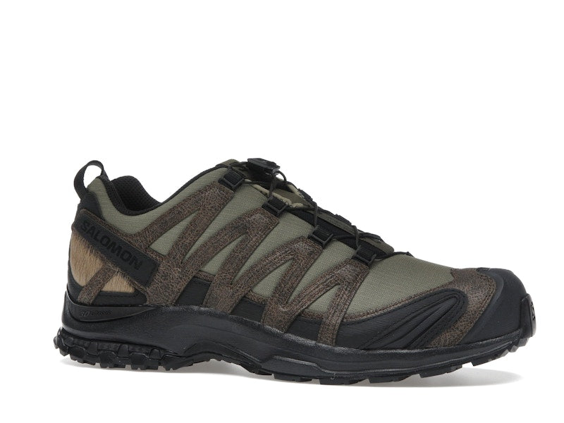 Salomon XA Pro 3D Distressed Leather Dark Earth Black