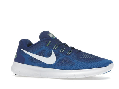 Nike Free Rn 2017 Deep Royal Blue White-Soar