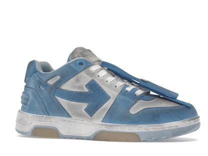 OFF-WHITE OOO Low Out Of Office Suede White Light Blue