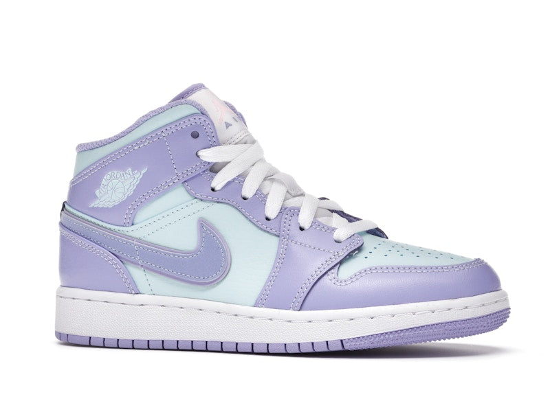 Jordan 1 Mid Purple Aqua (GS)