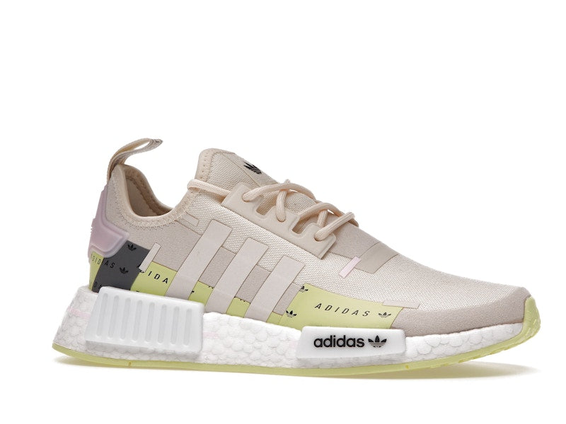 adidas NMD R1 Wonder White Pulse Yellow Pink (Women's)