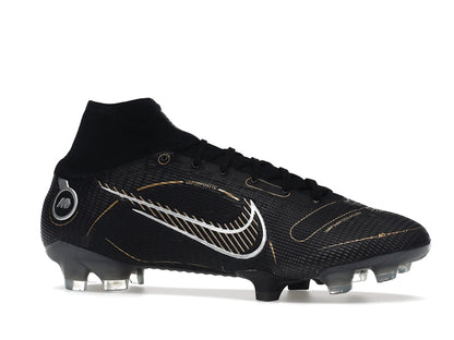 Nike Mercurial Superfly 8 FG Black Metallic Silver Gold