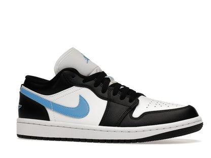 Jordan 1 Low Black University Blue White (Women's)