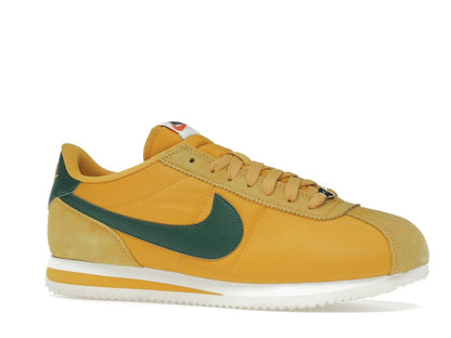 Nike Cortez Textile Yellow Ochre Gorge Green (Women's)