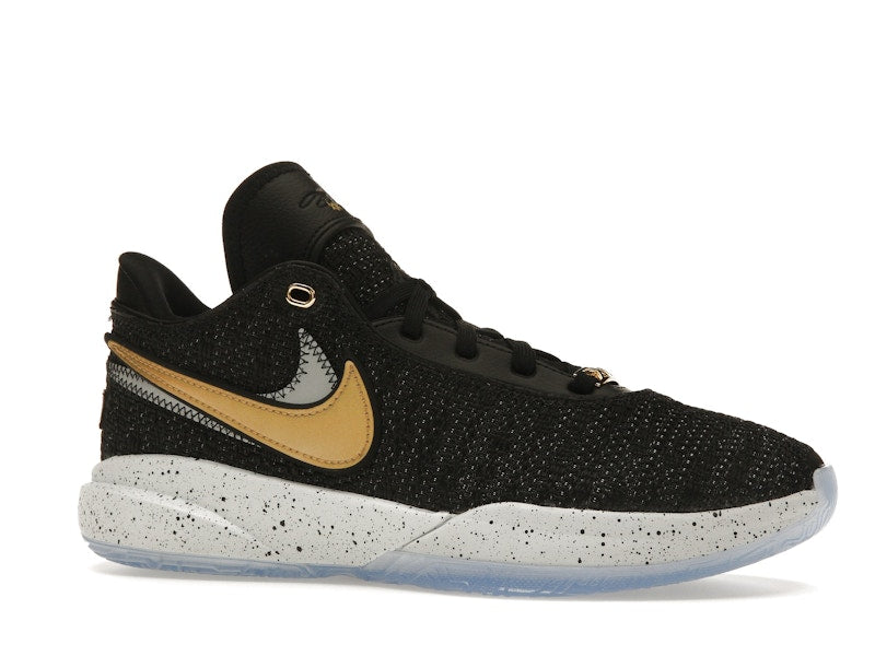 Nike LeBron 20 Black Metallic Gold (GS)