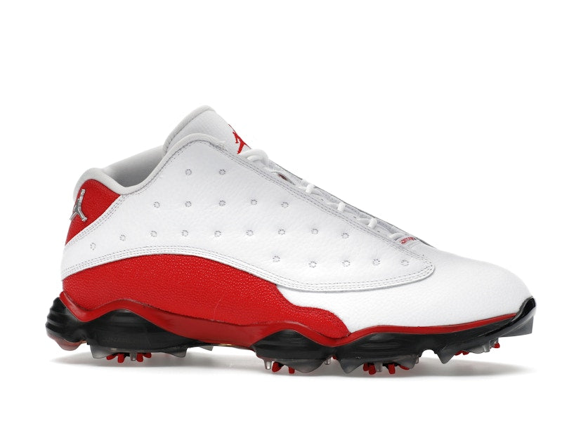 Jordan 13 Retro Golf Cleat White Red