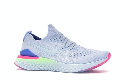 Nike Epic React Flyknit 2 Hydrogen Blue Sapphire Hyper Pink